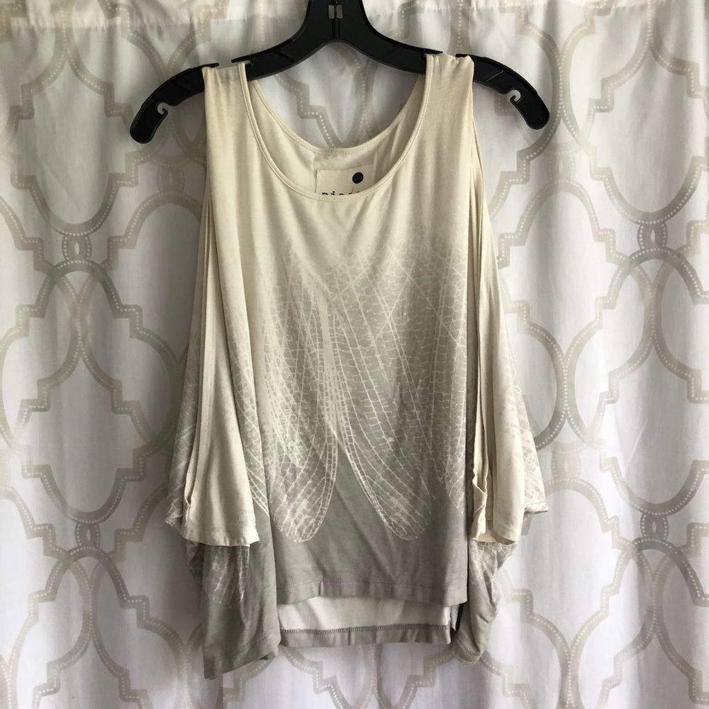 Super Soft Cold Shoulder Top